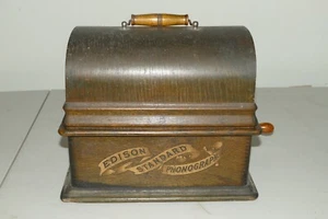 Lovely 1901 Edison Standard A Phonograph w 2/4-Minute Gearing for Restoration! - Picture 1 of 12
