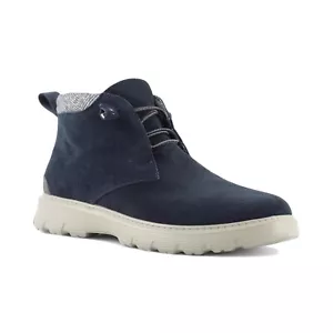 WOZ? scarpe alte uomo tipo clark invernali pelle camoscio da infilare - Foto 1 di 8
