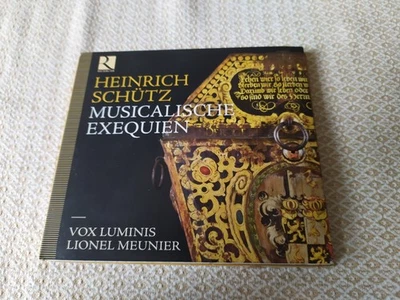 Schütz : Musicalische Exequien - Vox Luminis, Lionel Meunier – CD Ricercar - Photo 1/2