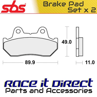Pastillas de freno para HONDA CB 1100 F 1983 Front Street SBS Foto 1 de 4