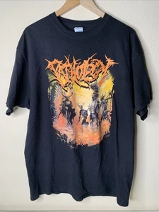 Pathology Band Shirt Herren Gr. XL Death Metal Musik Promo Tee Unholy Descent - Bild 1 von 5