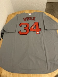 David Ortiz Boston Red Sox Autographed Jersey JSA Certified - Picture 1 of 6