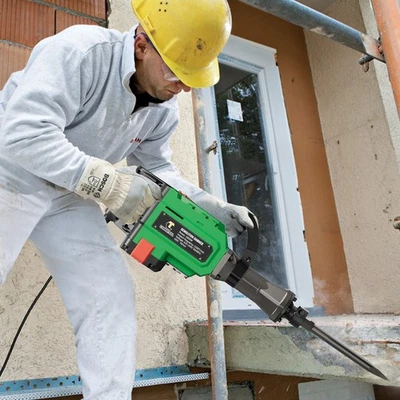 CONENTOOL Elektro Abbruchhammer 3800W Stemmhammer 2 Meißel-Set Schlaghammer NEU - Bild 1 von 4