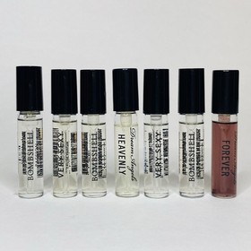 7 Victoria's Secret Bombshell Heavenly Dream Angels Very Sexy .09oz Perfume Vial