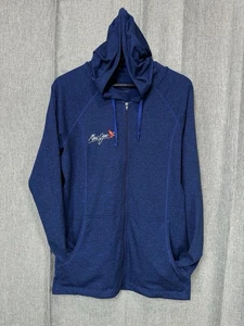 Patagonia x Maui Jim Mujer’s L Cremallera Completa Rendimiento Sudadera con Capucha Azul Chaqueta Elástica - Imagen 1 de 8