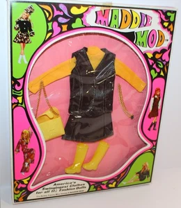 Vintage Maddie Mod Chocolate Chip #1746 passt 11,5 in Modepuppen NRFB 1968 - Bild 1 von 2