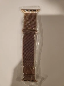 Lovandare Apple Watch Milanaise Armband Band Gold 42 - 49 mm Magnet Verstellbar - Bild 1 von 7
