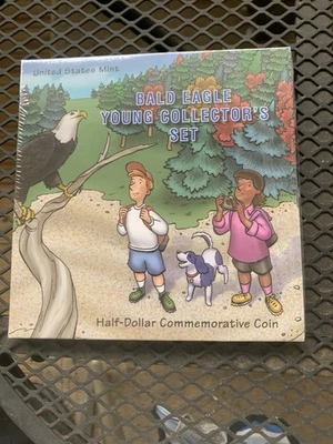 2008 -S Bald Eaglets In Nest Uncirculated Commemorative Clad Half-Dollar - Image 1 of 3