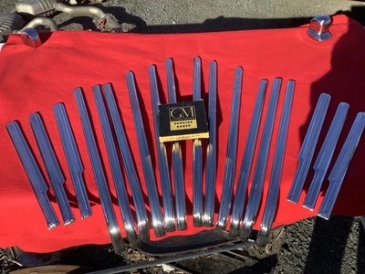 1942  1946 1947  1948 18 piece, accessory fleet line, fender, trim show - Image 1 of 2