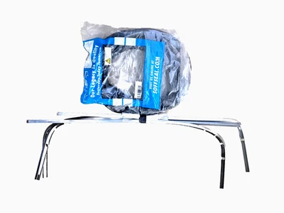 1964-1966 Chevrolet c10, c20, c30 Deluxe Windshield Trim with Deluxe Soffseal  - Image 1 of 3