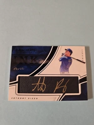 2016 Panini Immaculate Collection Immaculate Ink Anthony Rizzo #II-AR 1/1 - Image 1 of 2