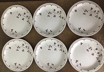 Set of Six Vintage 1980s, Churchill, Homespun ‘Sincerity’ Side Plates, 17cm - Image 1 of 4