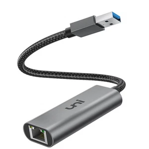 ADATTATORE USB ETHERNET 2,5GBPS, ADATTATORE USB 3.0 A RJ45 ULTRAVELOCE DA 2,5GBE - Foto 1 di 8