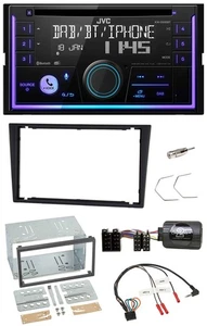 JVC Lenkrad USB 2DIN DAB Bluetooth CD Autoradio für Opel Corsa C Vectra C charco - Bild 1 von 12