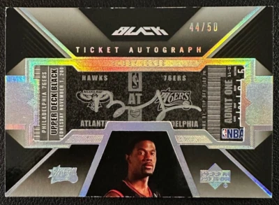 Boletos de novato Bobby Jones 2006-07 Upper Deck UD negros autógrafo 44/50 Foto 1 de 2