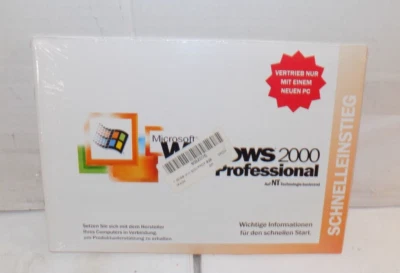German Version Microsoft Windows 2000 Professional Service Pack 1 - Image 1 of 2