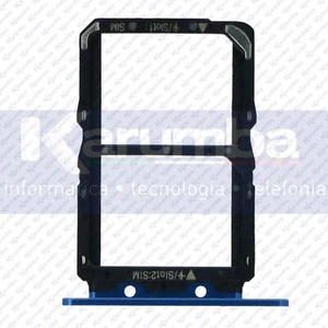 SIM-WAGEN HUAWEI HONOR VIEW 20 DUAL SIM CARD TRAY KARTE WAGENWAGEN BLAU BLAU - Bild 1 von 1
