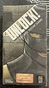 New Unlock Escape Room In Pursuit of the Iron Mask Promo Scenario + Free Ship! - Picture 1 of 2