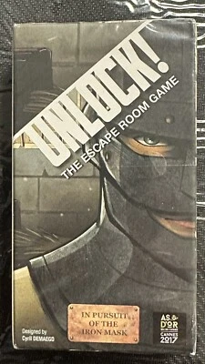 New Unlock Escape Room In Pursuit of the Iron Mask Promo Scenario + Free Ship! - Image 1 of 2