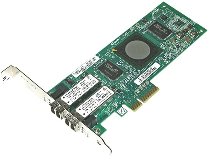 Dell Qlogic QLE2462 4GB 2 Port PCI-e Fibre Channel FC HBA - Image 1 of 1