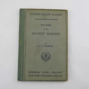 Antique Small Book The Rime of The Ancient Mariner by Coleridge 1895 HB Book - Imagen 1 de 6