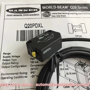 New & Genuine BANNER Q20PDXL Photoelectric sensor 1PCS In Box - Picture 1 of 2