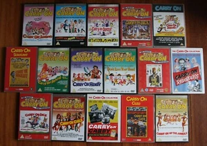 CARRY ON complete 16 x dvd MEGA collection job lot BUNDLE joblot the best of - Picture 1 of 1