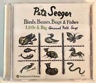 CD Pete Seeger Bird, Beasts, Bugs & Fishes Folkways 1968 éducation pour enfants