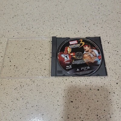 Marvel Vs Capcom 3 Fate Of Two Worlds PS3 Sony Playstation 3 no manual - D - Image 1 of 2