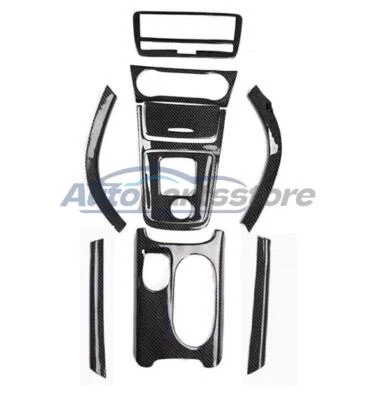 Carbon Fiber Car Interior Trim Set For Mercedes Benz CLA45 W117 A45 W176 GLA 156 - Image 1 of 4
