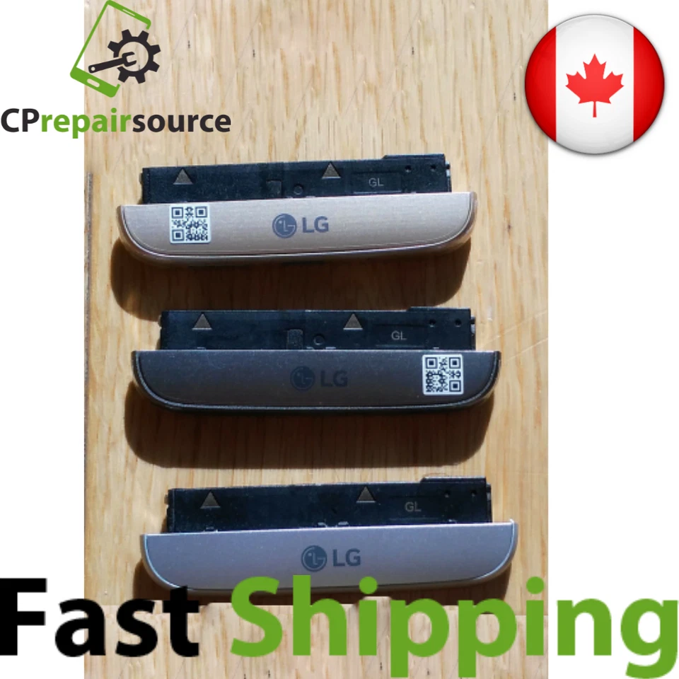 NEW USB Charging Port Charger Chin Loud Speaker buzzer Bottom Cover H831 LG G5 Foto 1 de 1