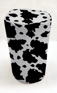 Black & White Cowhide Can Opener Cover - Picture 1 of 1
