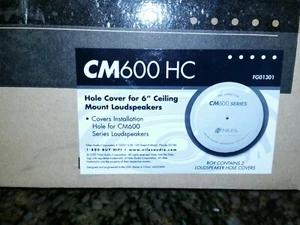 New Open Box Niles CM600 Hole Cover 6" Ceiling-Mount Hole Cover - Picture 1 of 2