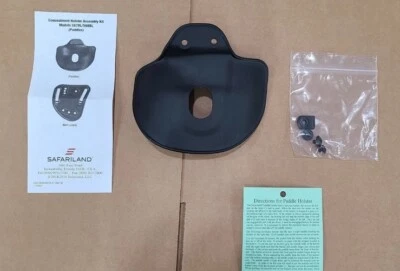 Brand-New Safariland 568BL Injection Molded Left Hand Holster belt loop paddle - Image 1 of 4