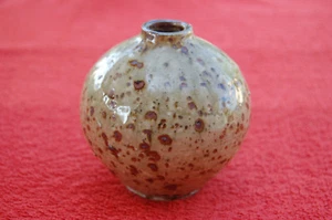 ANCIENNE POTERIE POT EN GRES TERRE CUITE SIGNE " voir photos" - Imagen 1 de 3