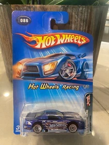 Hot Wheels #86 Hot Wheels Racing 2005 1/5 Mustang Cobra variante azul con encaje Sp - Imagen 1 de 1