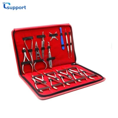 18Pcs/Set Orthodontic pliers Distal End Cutter Plier Bracket Brace Remover Plier - Image 1 of 4