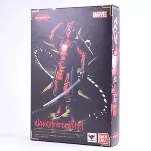 Figura de acción Marvel Kabuki Deadpool Meisho Manga Realización Bandai Samurai - Imagen 1 de 12