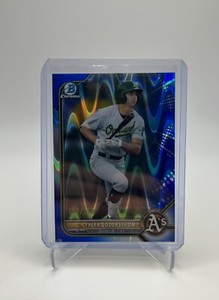 2022 Bowman Chrome Tyler Soderstrom Blue Ray Wave Refractor /150 #BCP-41
