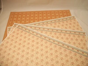 Tile Wall & Flooring Set covers 1 dollhouse room #34480 1/12 scale miniature - Picture 1 of 4