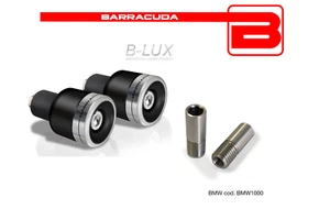 BARRACUDA CONTRAPPESI ARGENTO BLUX + ADATTATORI per BMW K 100 RS - K 100 RT - Foto 1 di 1