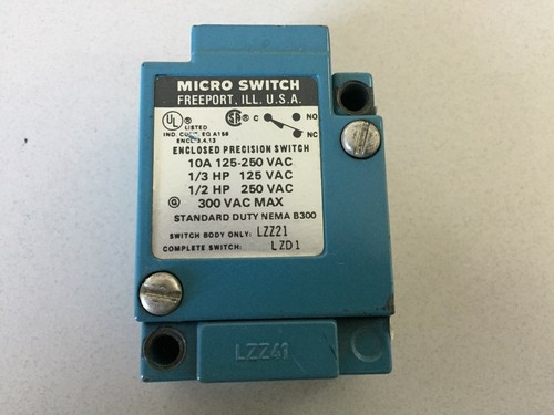 MICRO SWITCH LZZ41 LIMIT SWITCH BODY ONLY | eBay