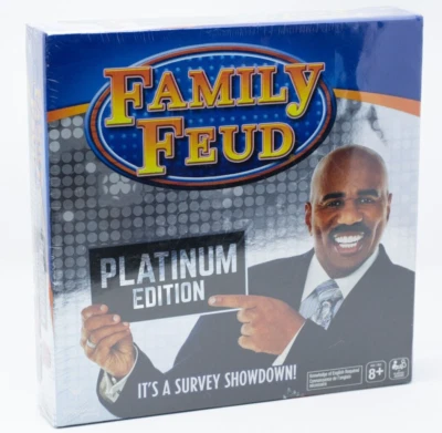 Cardinal Family Feud Platinum Edition Boardgame 6052207 Steve Harvey 2019 Sealed - Image 1 of 4