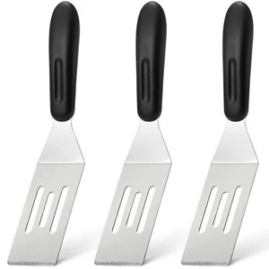 Small Spatula 3-Pieces Mini Serving Spatula for Kitchen Use Metal Spatula for... - Picture 1 of 7