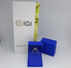 Tacori Classic Crescent RoyalT Emerald Bloom Engagement Ring 2.60 IGI LAB GROWN - Picture 1 of 11
