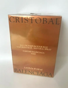 CRISTOBAL BALENCIAGA EAU DE PARFUM POUR ELLE 100ML Erste Edition Rarität - Bild 1 von 5