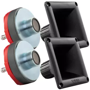 2x DS18 PRO-DR1.35 Compression Driver with Plastic Horn 200W Rms 8-ohm 1.35" VC - Picture 1 of 6