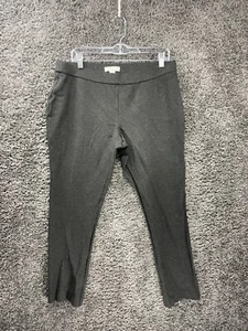 Coldwater Creek Leggings Women's Large 14 Gray Natural Fit Stretch Yoga Running - Picture 1 of 17