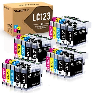20x Patronen Kompatibel für Brother LC123 XL MFC-J4410DW DCP-J4110DW MFC-J6520DW - Bild 1 von 7