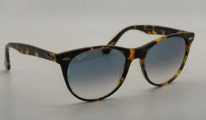 Nuovi occhiali da sole Ray Ban RB2185 WAYFARER II FLECK avana/blu sfumato specchio - Foto 1 di 8